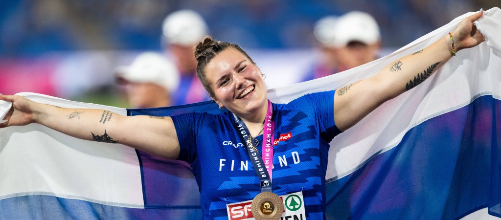 Hammerwerferin Silja Kosonen
