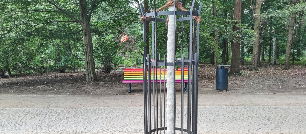 Gedenkstätte verwüstet