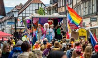 Rechte stören CSD in Wernigerode mit Schrauben auf Strecke