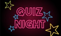 Neonschild Quiz Night