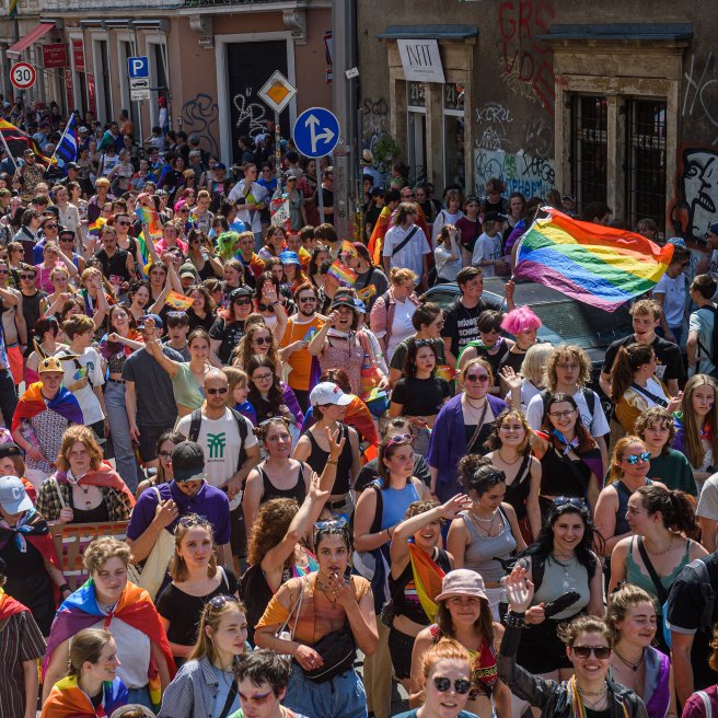 Neonazis beim CSD Dresden 