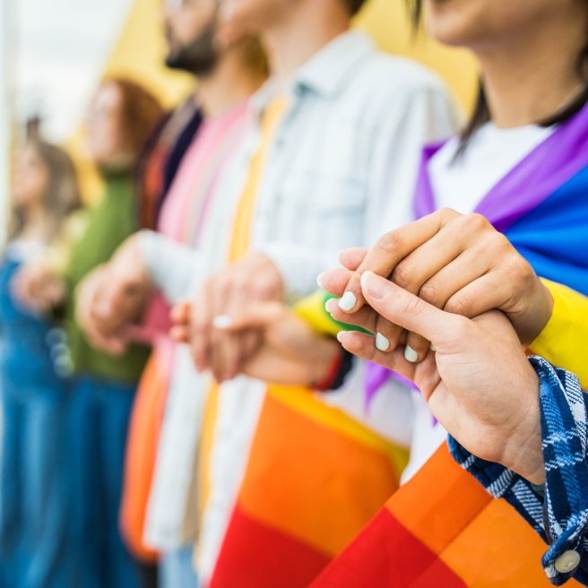 Großaufgebot der Polizei 