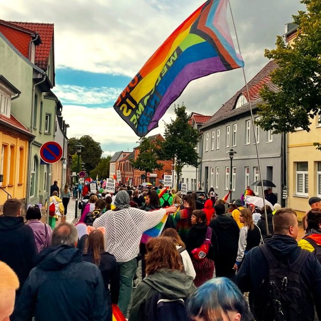 Aufmarsch von Rechtsextremisten