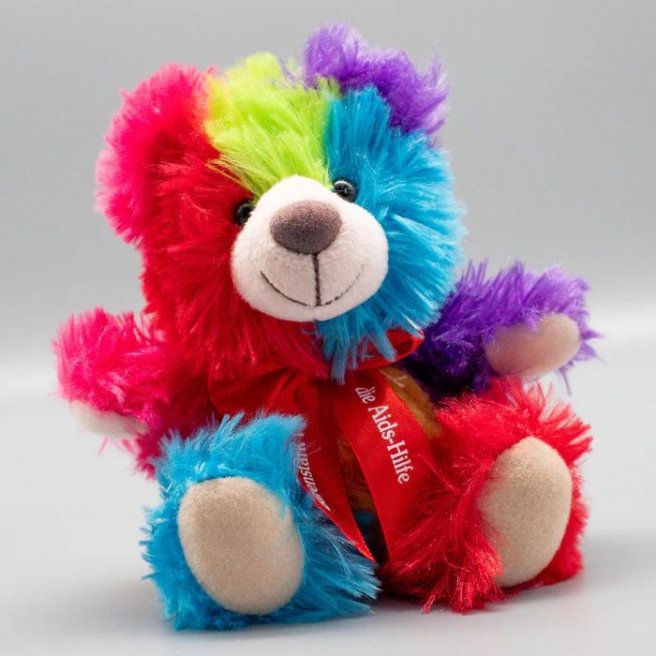 © aids-hilfe-hiv / positiv-teddy