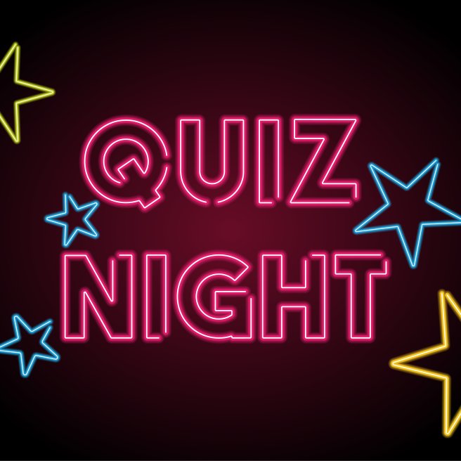 Neonschild Quiz Night