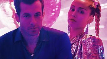Mark Ronson & Miley Cyrus // © Benoit Debie
