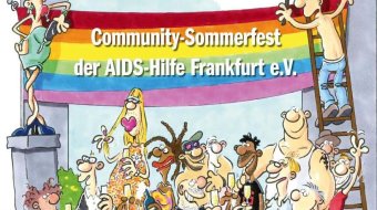 Sommerfest der AIDS-Hilfe Frankfurt // © Ralf König