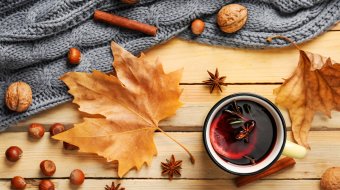 Glühwein an der Deutschen Eiche