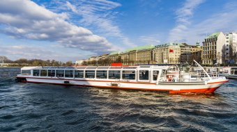 Barkasse in Hamburg