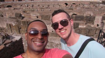 Zsolt und Chris // © instagram.com/boys.on.holiday