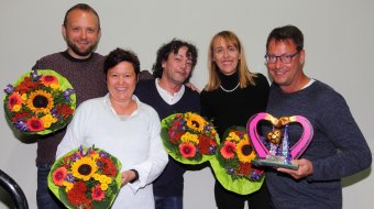 (v.l.n.r.) Jürgen Piger, Judith Schmitz, Arnd Juschkat, Natalie Hagen, Andreas Stiene // © vvg