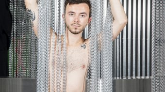 Cristian im Benefiz-Kalender fürs SchwuZ // © Matthias Hamann