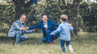 „Wir wünschen uns, dass es kein Hingucker ist, wenn zwei Papas mit Kind auftauchen“