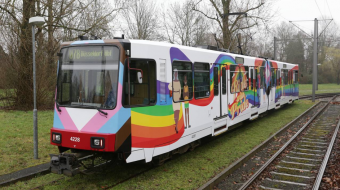 Für mehr Akzeptanz – die bunte Straßenbahn