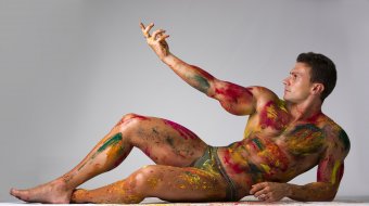 Bodypainting versüßt Ostertage // © Art-Of-Photo