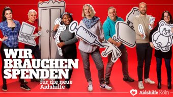 Aidshilfe Köln JETZT finanziell unterstützen