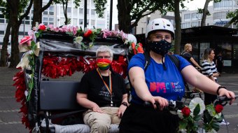 Dyke* March Cologne 2021 // © Jona Mähler