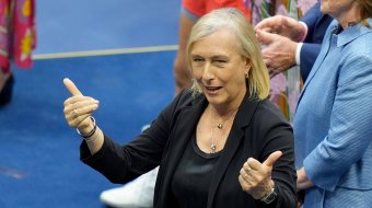 Martina Navratilova hat Kehlkopf- und Brustkrebs