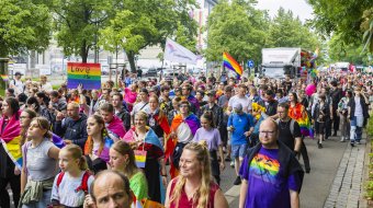 Rechter Aufmarsch beim CSD