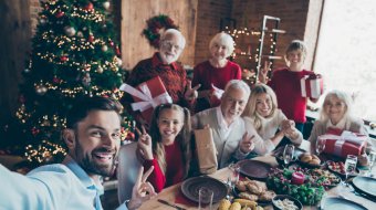 Weihnachten mit der Familie 