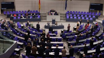 Showdown im Bundestag