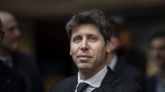 Kinderglück bei Sam Altman 