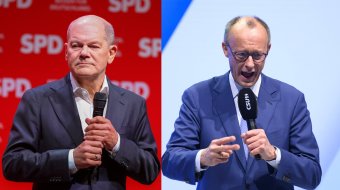 TV-Duell Merz gegen Scholz