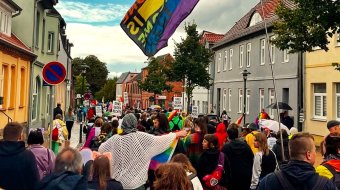 Aufmarsch von Rechtsextremisten