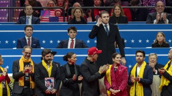 Barron Trump nimmt an Zoom-Call mit Tate-Brüdern teil