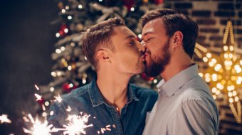 Flirten auf der Weihnachtsfeier