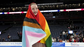 Eiskunstläuferin Amber Lenn 