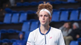 Tennisprofi Mika Brunold