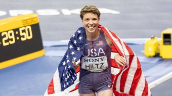 Nikki Hiltz gewinnt Bronze