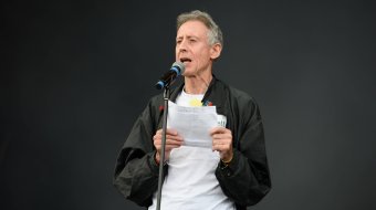 Protest von Peter Tatchell 