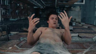 Spider-Man in Unterhose