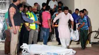 Dramatische Lage in Bangladesch