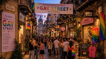 Erste Gay Street in Sizilien 