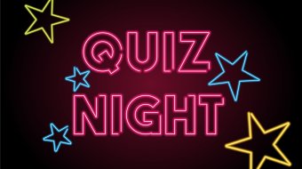Neonschild Quiz Night