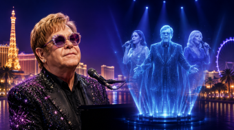 Elton John als Hologramm