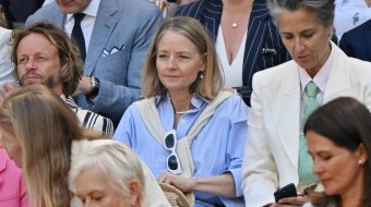 Jodie Foster bei Wimbeldon 