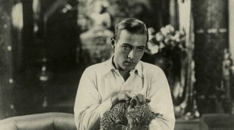 Stummfilmstar Rudolph Valentino 