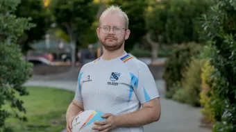 Rugby-Spieler Kyle Loughman