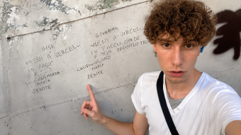 Homophobe Schmierereien 