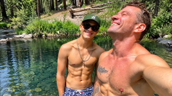 Ryan Phillippe und Sohn 