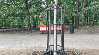 Gedenkstätte verwüstet