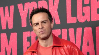 Andrew Scott in roter Lederjacke bei einer Elsinore-Vorführung beim NewFest in New York