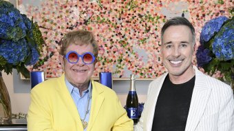 Elton und David 