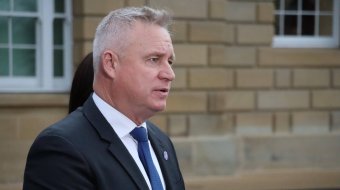 Tasmaniens Premierminister Jeremy Rockliff. Aufnahme vom 17. Juni 2026.
