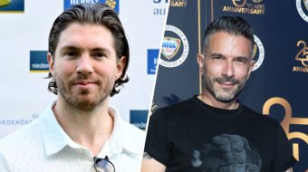 Joey Heindle links und Marc Terenzi rechts auf getrennten Eventfotos, Collage mit schräger Trennlinie