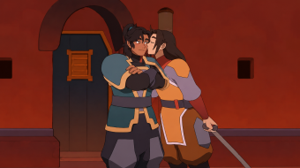 Schwule Liebe im Avatar-Universum